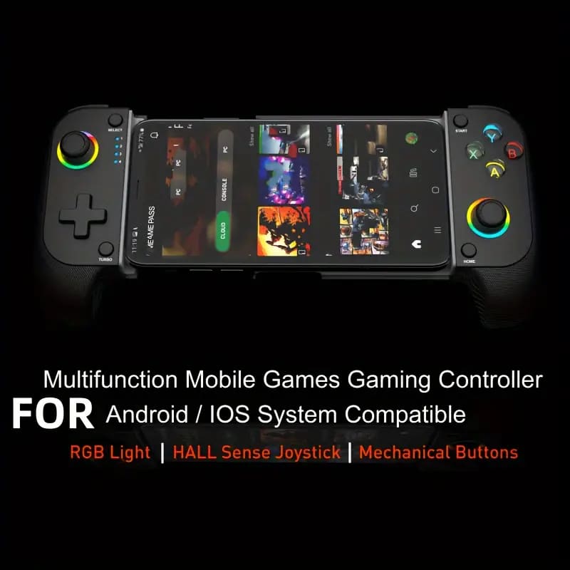 Universal Wireless Gamepad with Hall Rocker